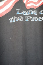 VINTAGE AMERICA LAND OF THE FREE T-SHIRT (XL)