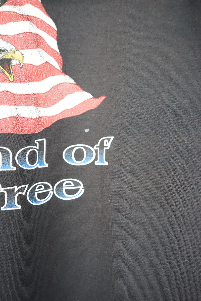 VINTAGE AMERICA LAND OF THE FREE T-SHIRT (XL)