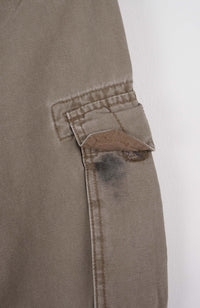 VINTAGE REWORK CARGO CAPRI SHORTS W30