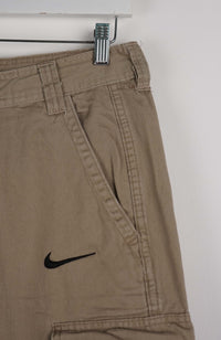 VINTAGE REWORK CARGO CAPRI SHORTS W32