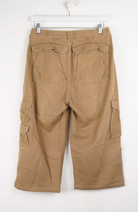 VINTAGE REWORK CARGO CAPRI SHORTS W32