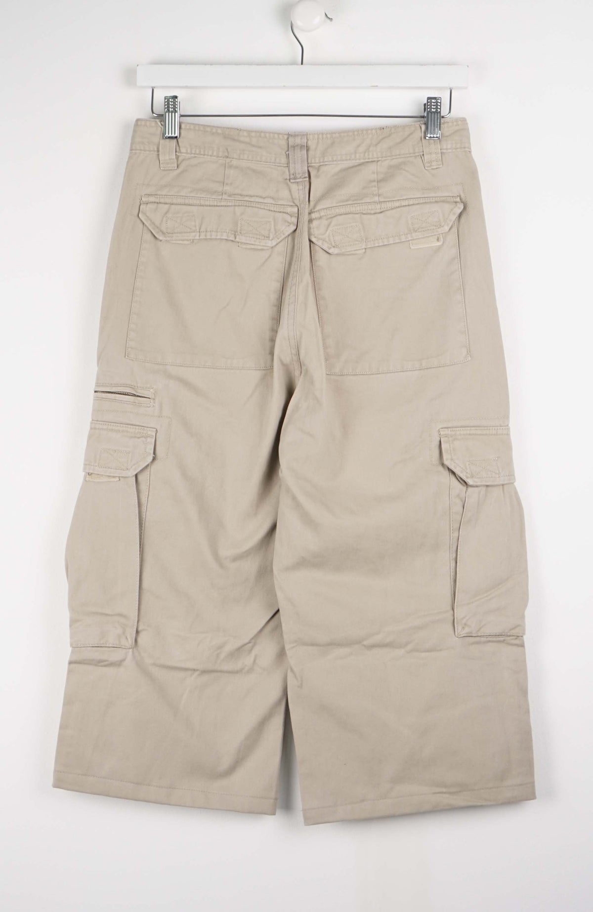 VINTAGE REWORK CARGO CAPRI SHORTS W30