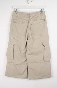 VINTAGE REWORK CARGO CAPRI SHORTS W30