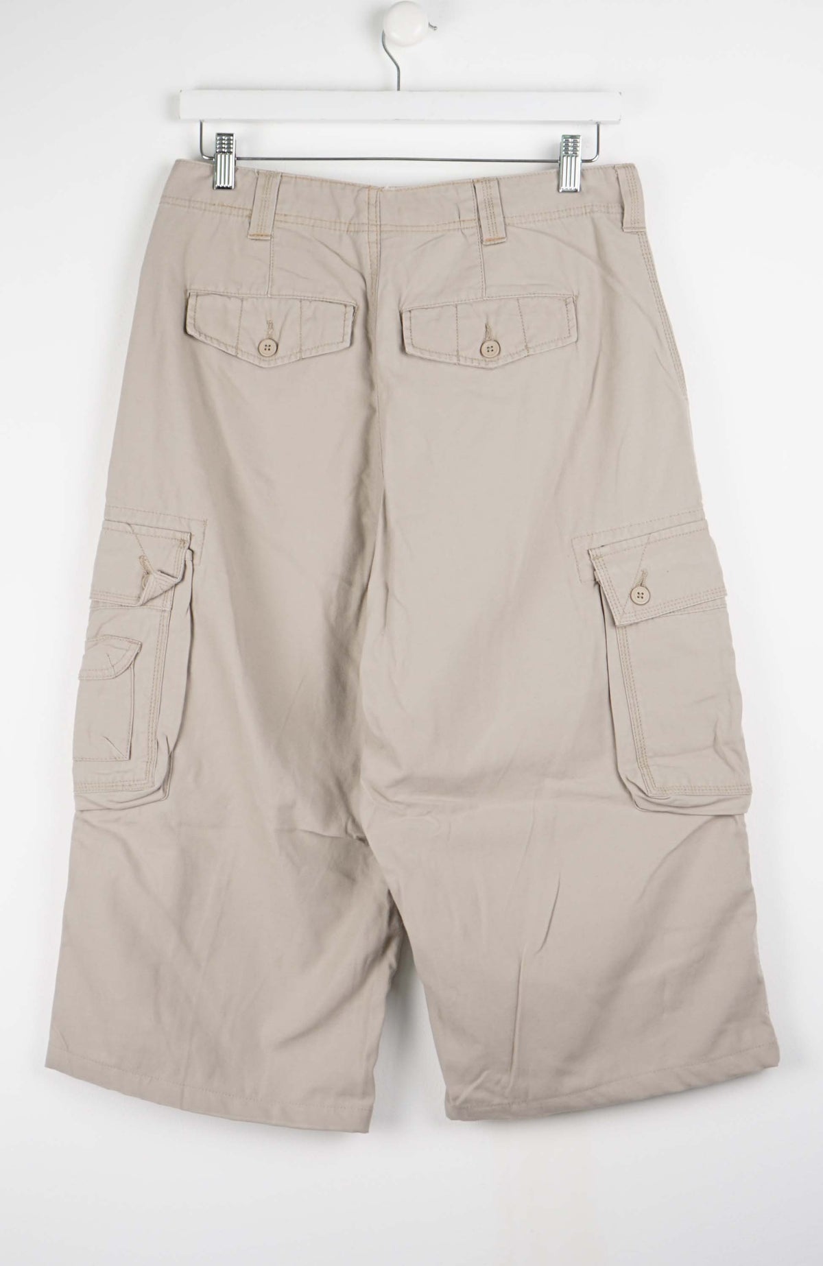 VINTAGE REWORK CARGO CAPRI SHORTS W32
