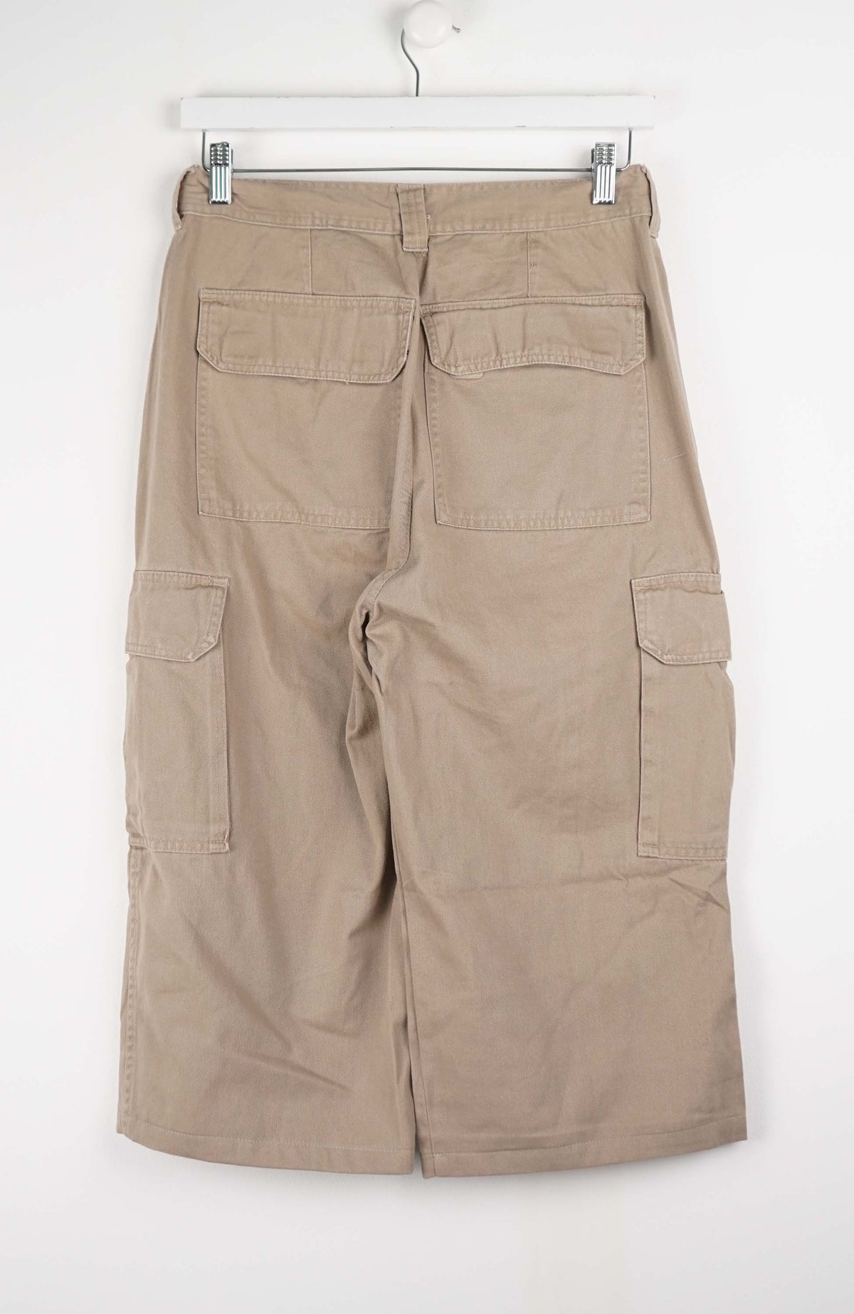 VINTAGE REWORK CARGO CAPRI SHORTS W30