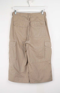 VINTAGE REWORK CARGO CAPRI SHORTS W30