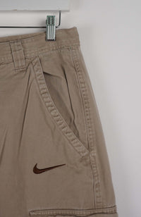 VINTAGE REWORK CARGO CAPRI SHORTS W32