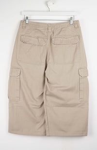VINTAGE REWORK CARGO CAPRI SHORTS W32