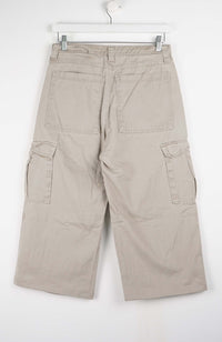 VINTAGE REWORK CARGO CAPRI SHORTS W30