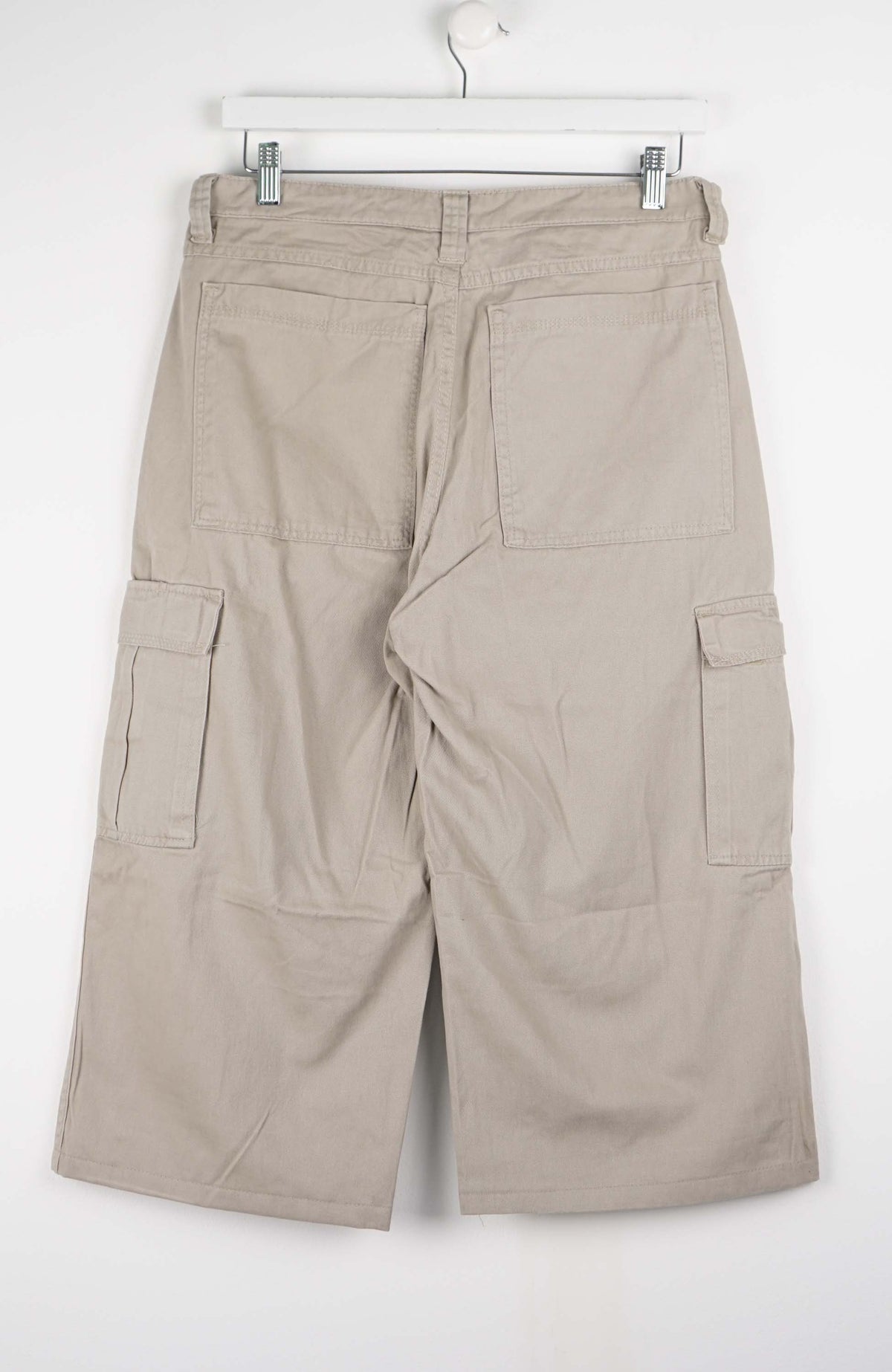 VINTAGE REWORK CARGO CAPRI SHORTS W30