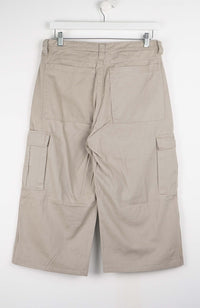 VINTAGE REWORK CARGO CAPRI SHORTS W30