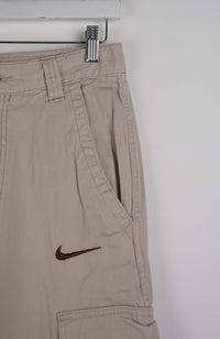 VINTAGE REWORK CARGO CAPRI SHORTS W30