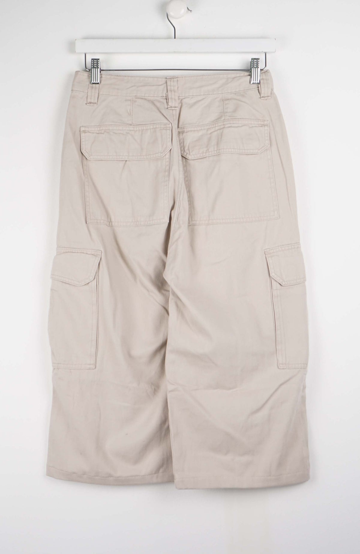 VINTAGE REWORK CARGO CAPRI SHORTS W30