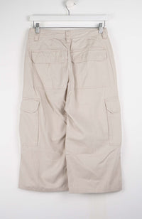 VINTAGE REWORK CARGO CAPRI SHORTS W30