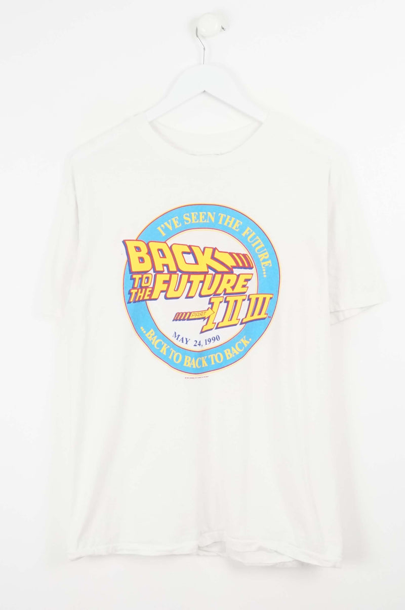 VINTAGE BACK TO THE FUTURE 1990 T-SHIRT (M)