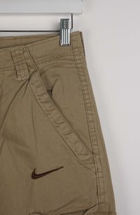 VINTAGE REWORK CARGO CAPRI SHORTS W28