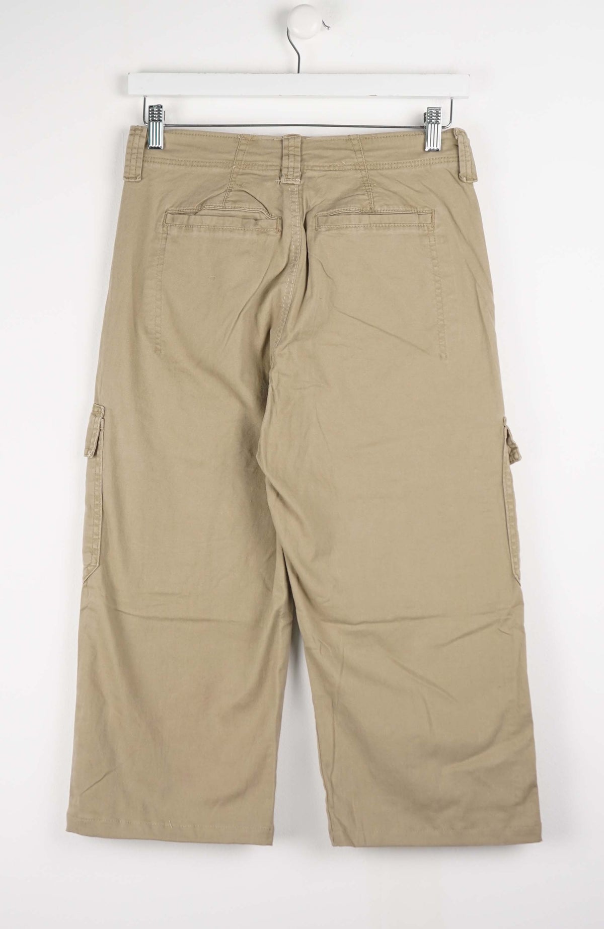 VINTAGE REWORK CARGO CAPRI SHORTS W28
