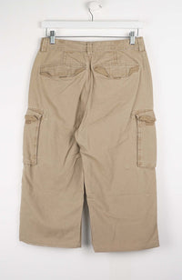VINTAGE REWORK CARGO CAPRI SHORTS W31