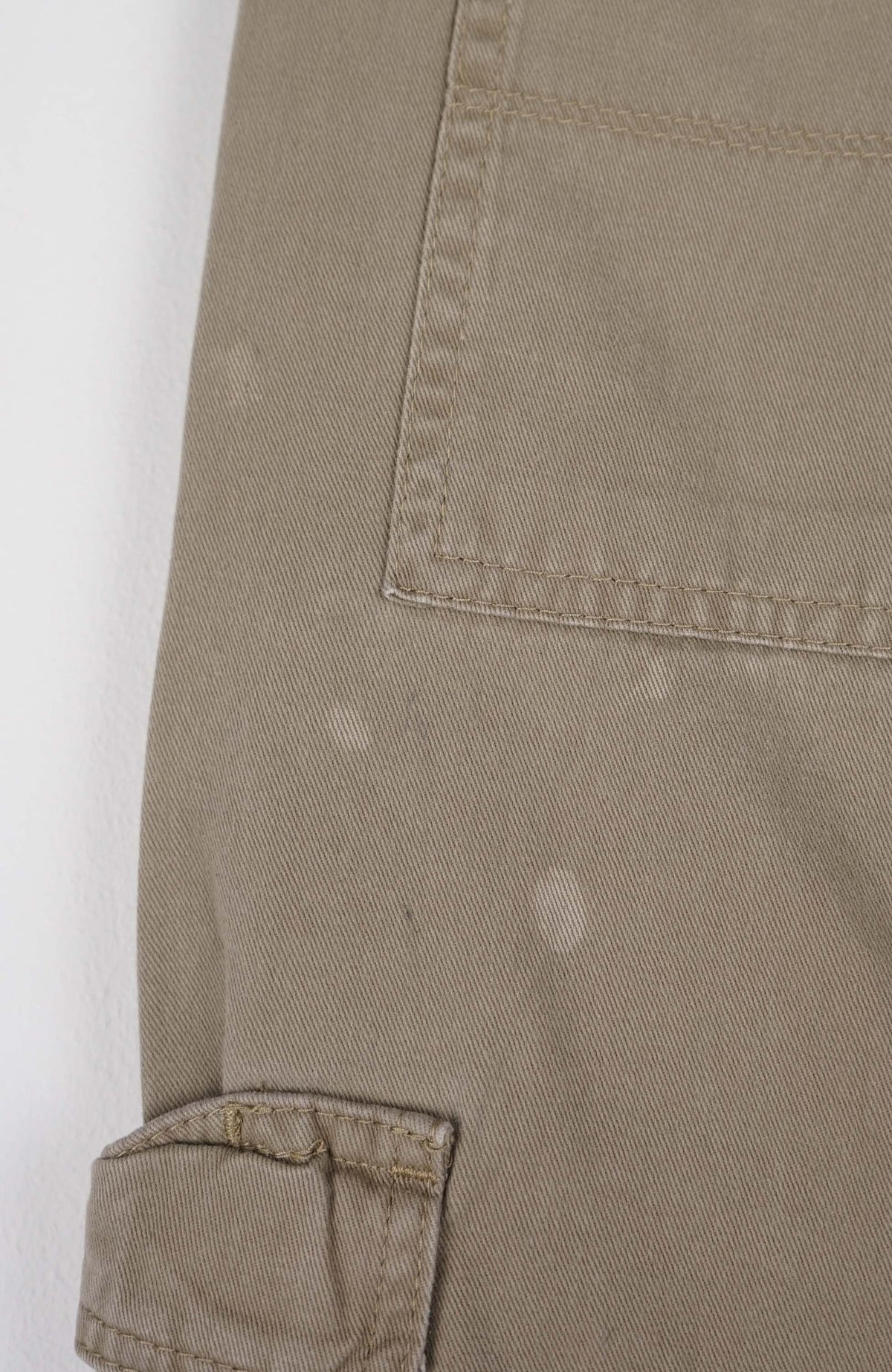VINTAGE REWORK CARGO CAPRI SHORTS W30