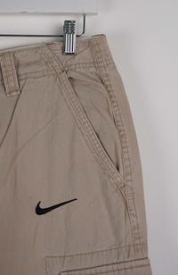 VINTAGE REWORK CARGO CAPRI SHORTS W34