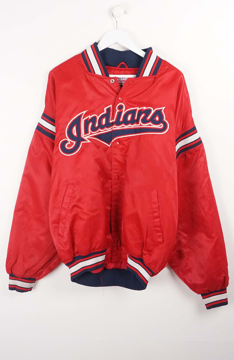 VINTAGE CLEVELAND INDIANS JACKET (XL)