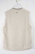 VINTAGE NIKE GOLF VEST WINDBREAKER (M)