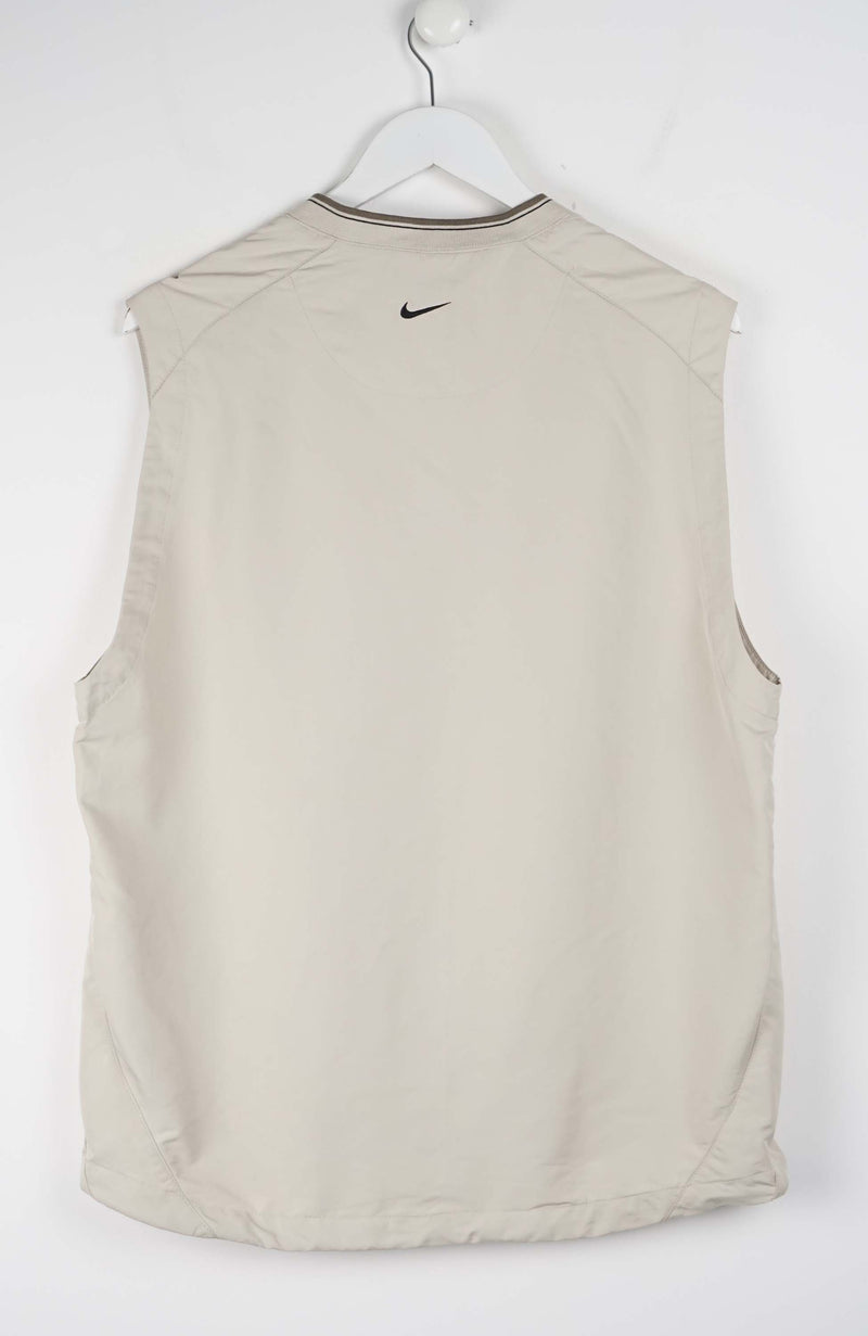 VINTAGE NIKE GOLF VEST WINDBREAKER (M)