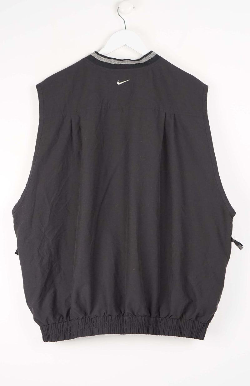 VINTAGE NIKE GOLF VEST WINDBREAKER (XXL)