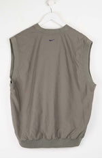 VINTAGE NIKE GOLF VEST WINDBREAKER (M)