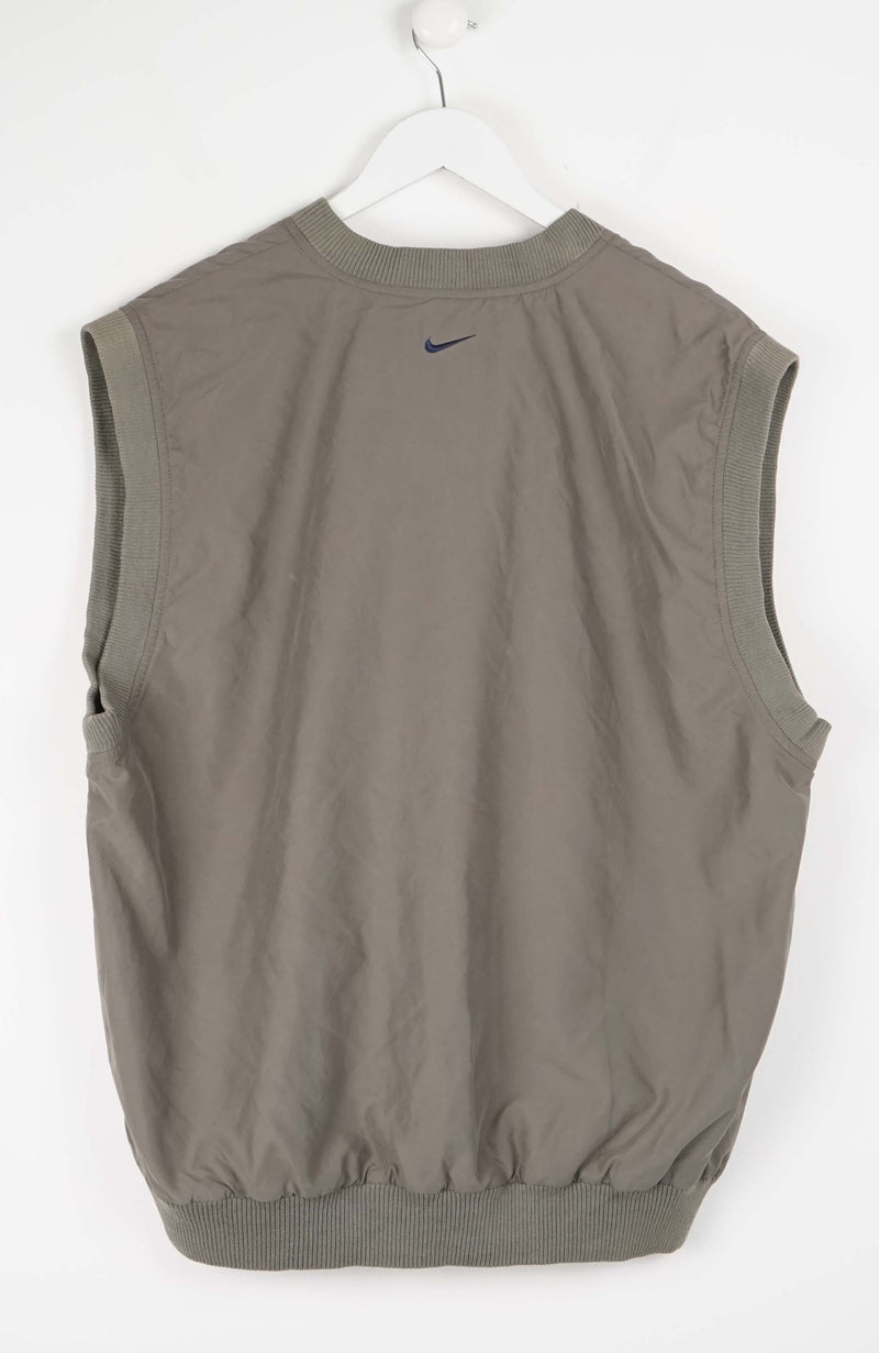 VINTAGE NIKE GOLF VEST WINDBREAKER (M)