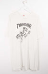 VINTAGE THRASHER SKATEBOARDS T-SHIRT (L) RARE
