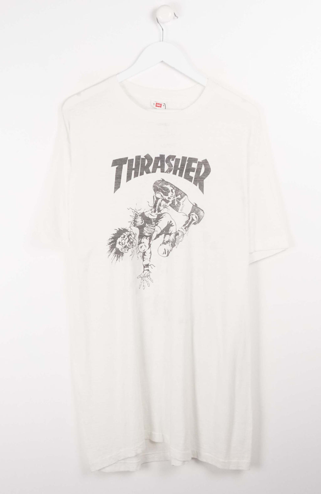 VINTAGE THRASHER SKATEBOARDS T-SHIRT (L) RARE