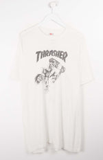 VINTAGE THRASHER SKATEBOARDS T-SHIRT (L) RARE