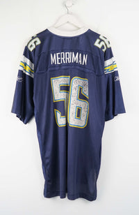 VINTAGE NFL REEBOK SAN DEIGO CHARGERS JERSEY (XL)