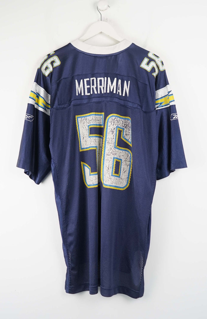 VINTAGE NFL REEBOK SAN DEIGO CHARGERS JERSEY (XL)