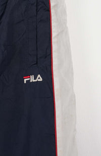 VINTAGE FILA TRACK PANT SHORTS (L)