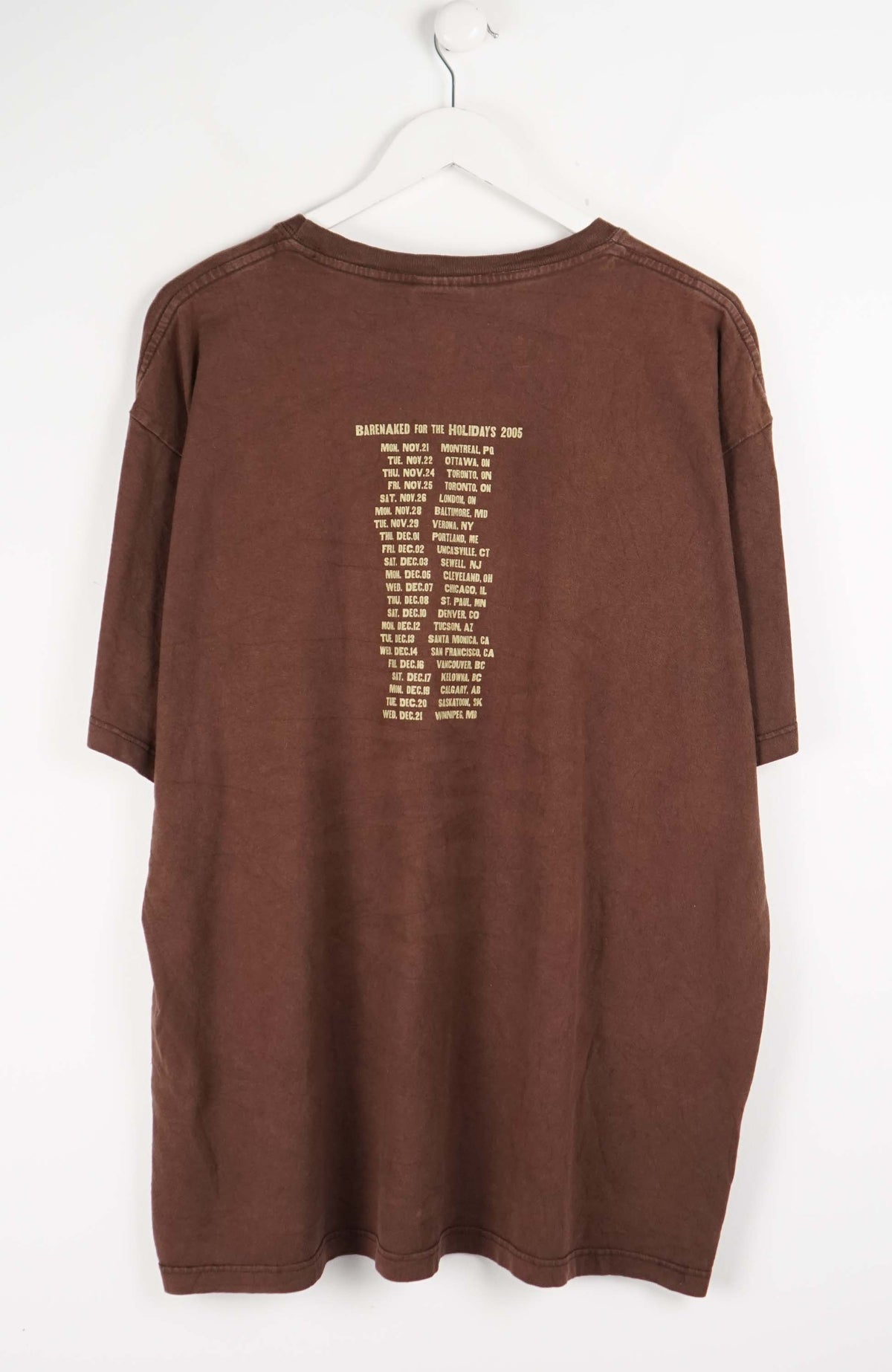VINTAGE BARE NAKED LADIES T-SHIRT (XL)