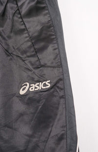 VINTAGE ASICS TRACK PANT SHORTS (XS)