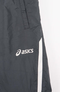 VINTAGE ASICS TRACK PANT SHORTS (M)