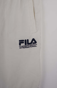 VINTAGE FILA TRACK PANT SHORTS (S)