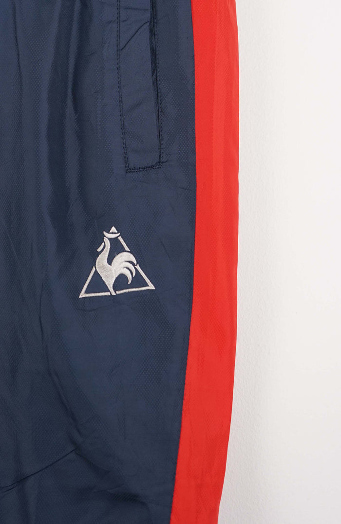 VINTAGE LE COQ SPORTIF TRACK PANT SHORTS (XS)