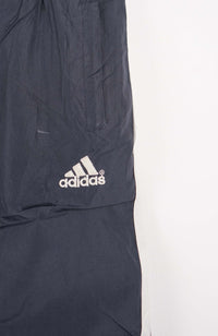 VINTAGE ADIDAS TRACK PANT SHORTS (M)