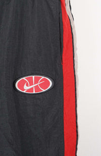 VINTAGE NIKE TRACK PANT SHORTS (L)