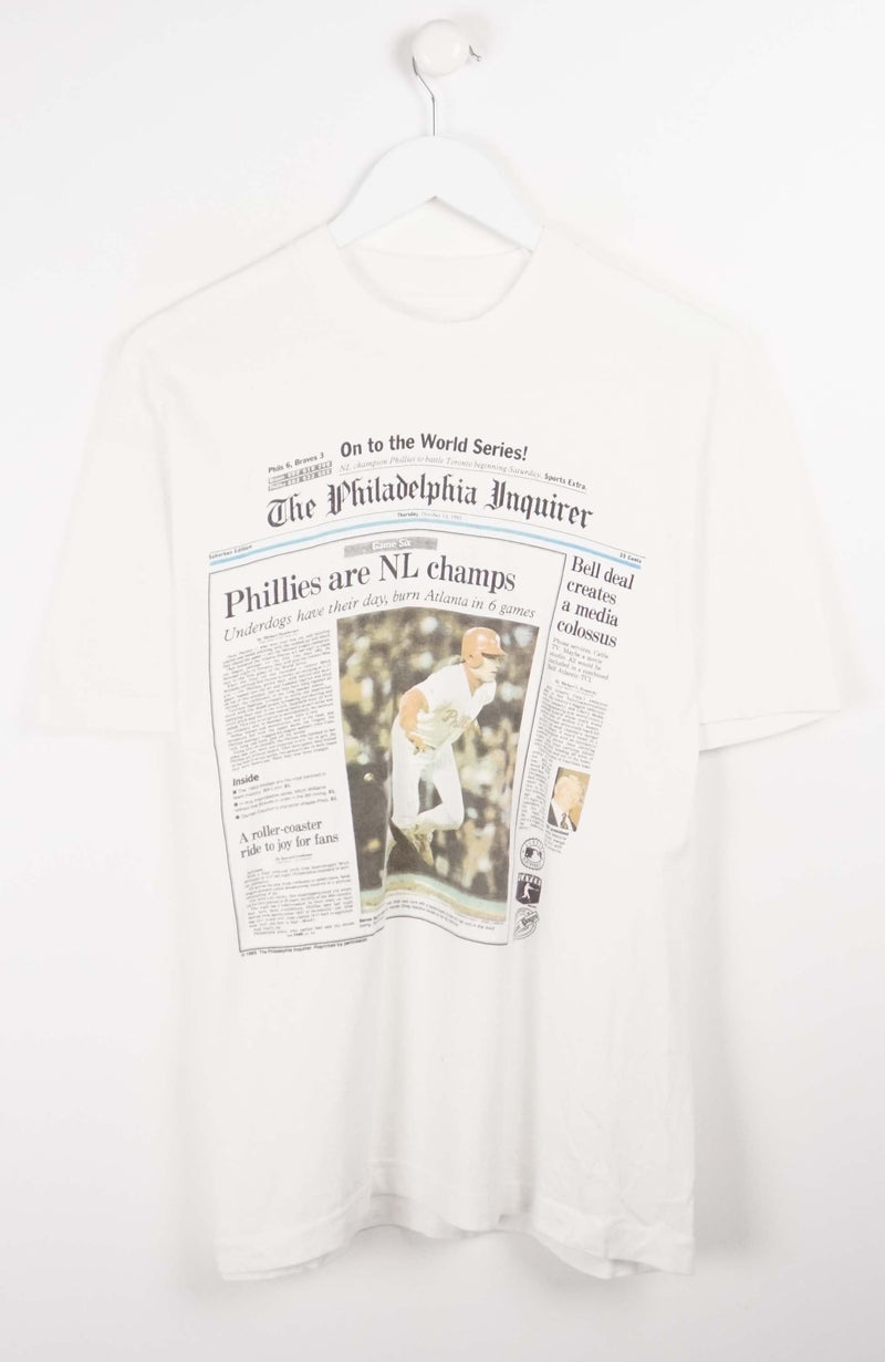 VINTAGE THE PHILADELPHIA INQUIRER T-SHIRT (L)