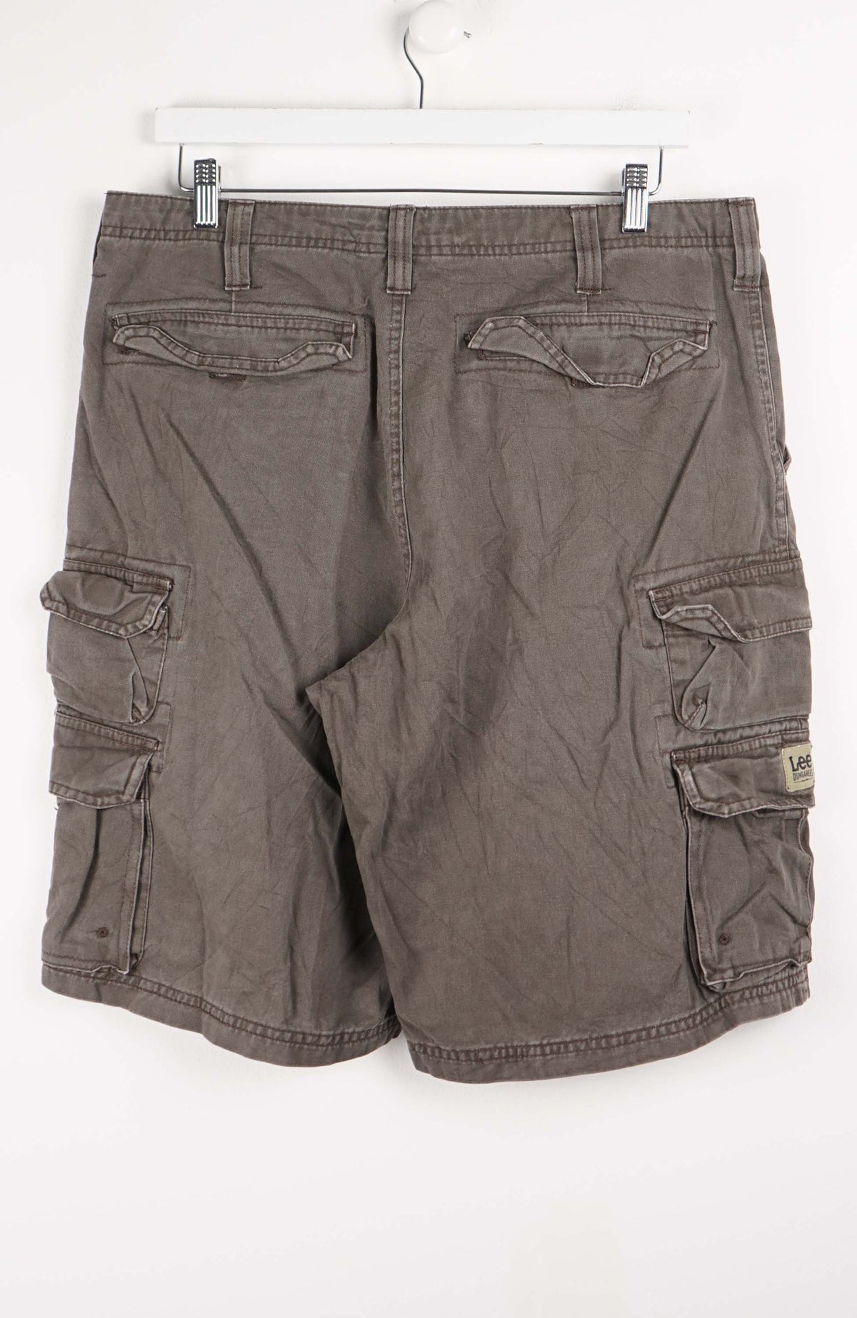 VINTAGE LEE DUNGAREES CARGO SHORTS W34