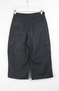 VINTAGE REWORK CARGO CAPRI SHORTS W28