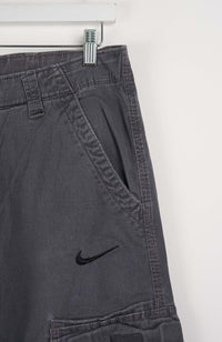 VINTAGE REWORK CARGO CAPRI SHORTS W34