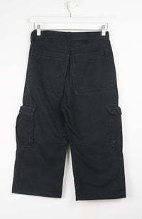 VINTAGE REWORK CARGO CAPRI SHORTS W27