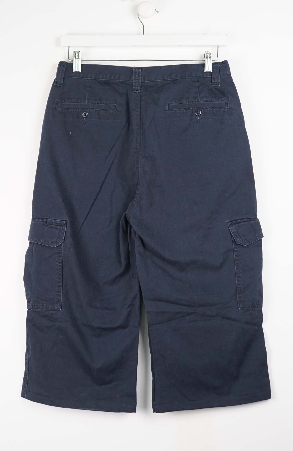 VINTAGE REWORK CARGO CAPRI SHORTS W30