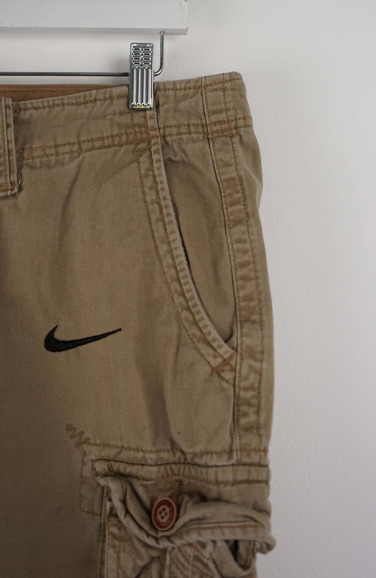 VINTAGE REWORK CARGO SHORTS W34